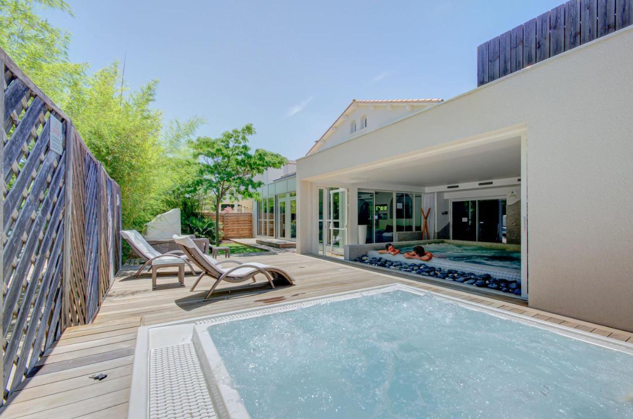 Hôtel Le Cottage Argelès-sur-Mer Esterno foto