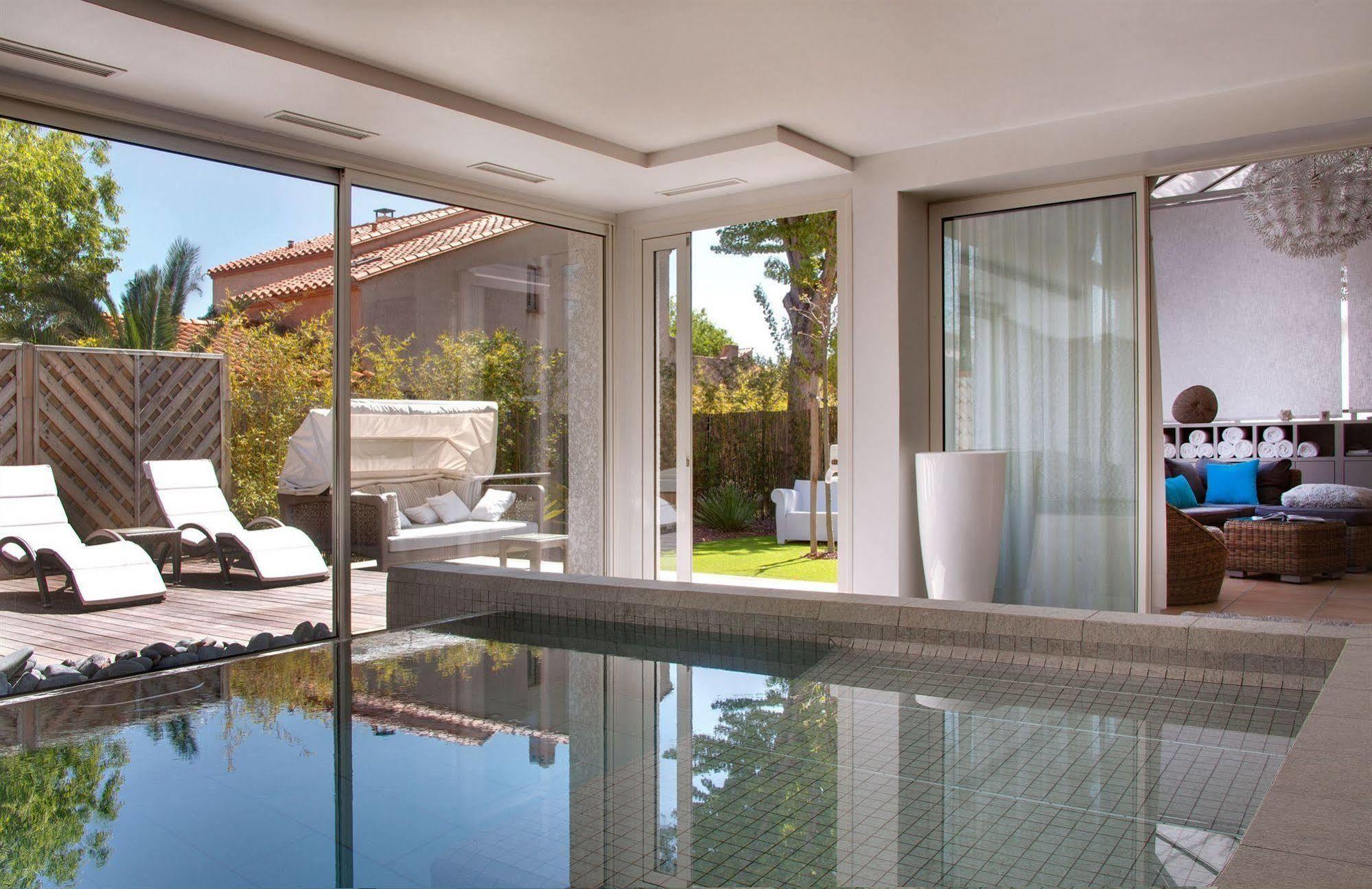 Hôtel Le Cottage Argelès-sur-Mer Esterno foto