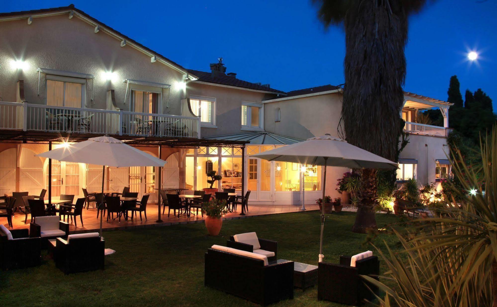 Hôtel Le Cottage Argelès-sur-Mer Esterno foto